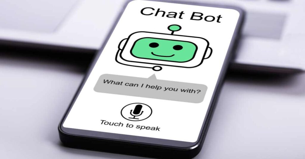 Chatbot blogging about free online live chat.